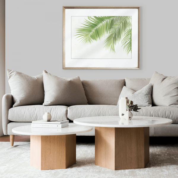 Palm Tree Wall Art - Imagined Oasis 02 – Studio Collection