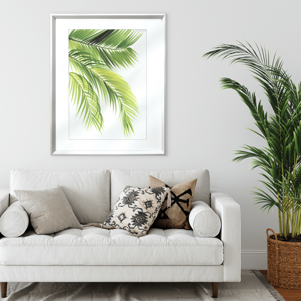 Palm Tree Wall Art - Imagined Oasis 03 – Studio Collection