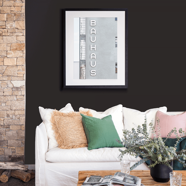 Travel Wall Art Canvas - Nomadic Muse 06 - Studio Collection - black frame wall mounted