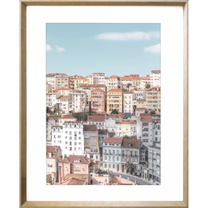 Travel Wall Art - Nomadic Muse 07 - Studio Collection goldframe