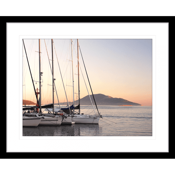 Sunrise Sunset Wall Art - Serenity 01 - on canvas