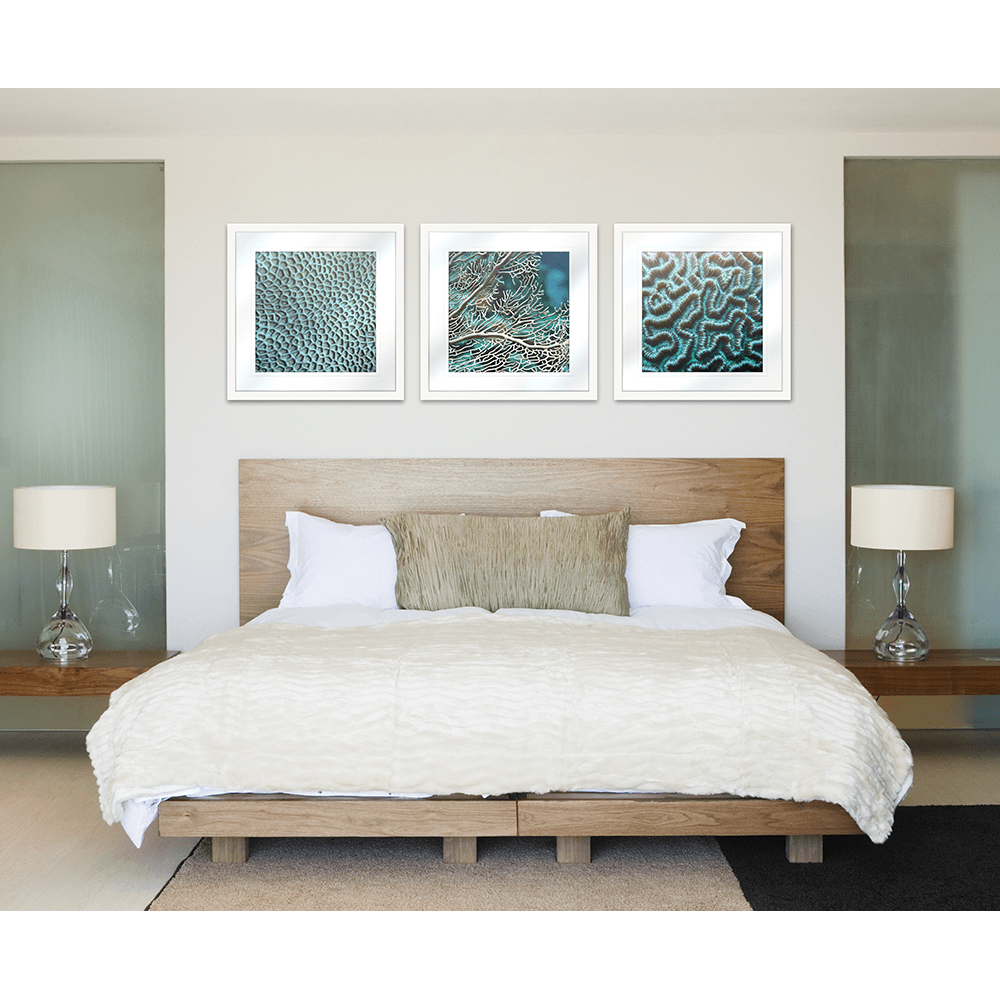 Coral Wall Art Australia - By The Seaside 03 - Standard Collection wall mounted in bedroom