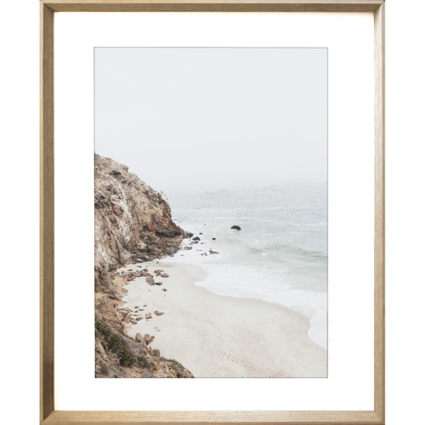 Great Ocean Road Photo by the Australia Wall Art - Heritage 05 Studio Collection in cashew frame