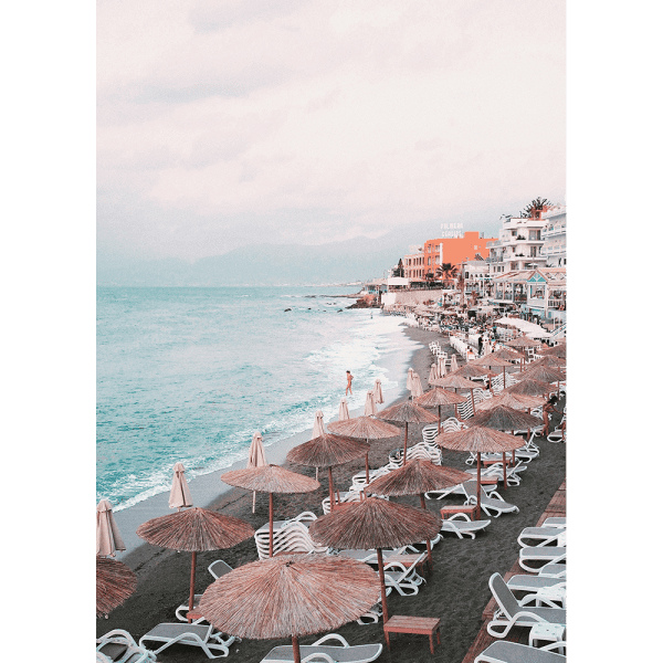 Coastal Wall Art - La Dolce Vita 02-Studio Collection of the Italian coastline on canvas