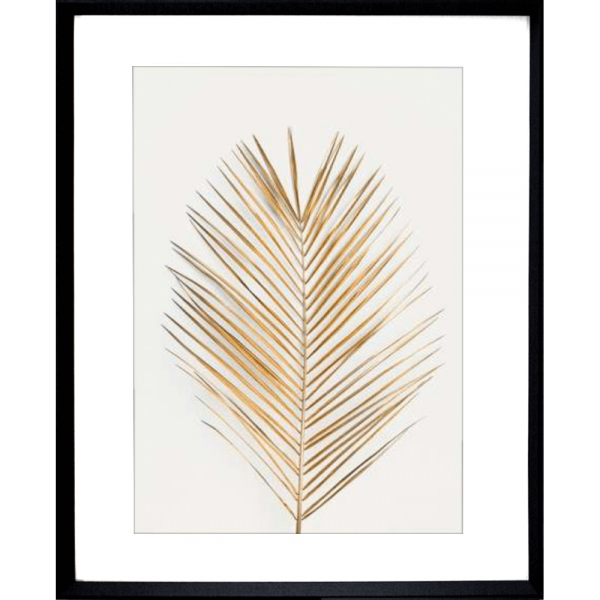 Tropical Wall Art - Golden Fronds 01 – Studio Collection