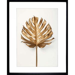 Tropical Wall Art - Golden Fronds 02 – Studio Collection