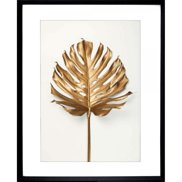 Tropical Wall Art - Golden Fronds 02 – Studio Collection