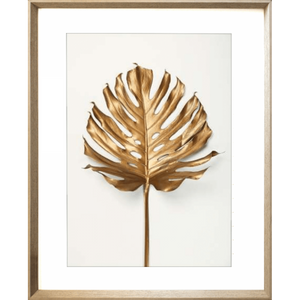 Tropical Wall Art - Golden Fronds 02 – Studio Collection