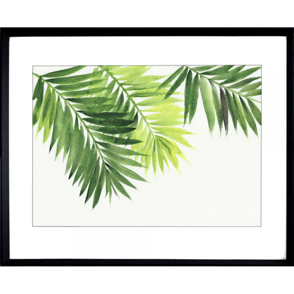 Palm Tree Wall Art - Imagined Oasis 01 – Studio Collection