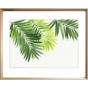 Palm Tree Wall Art - Imagined Oasis 01 – Studio Collection