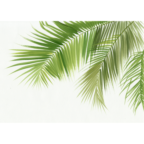 Palm Tree Wall Art - Imagined Oasis 02 – Studio Collection