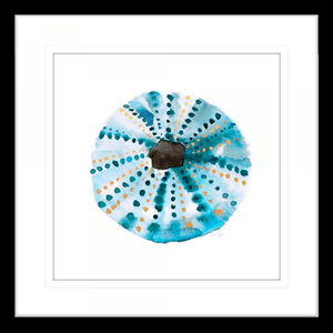 Coral Wall Art - Sea Glass 02 - Platinum Collection