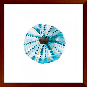 Coral Wall Art - Sea Glass 02 - Platinum Collection