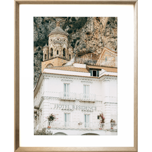  Amalfi Coast Photo hotel Residence photo in a gold frame