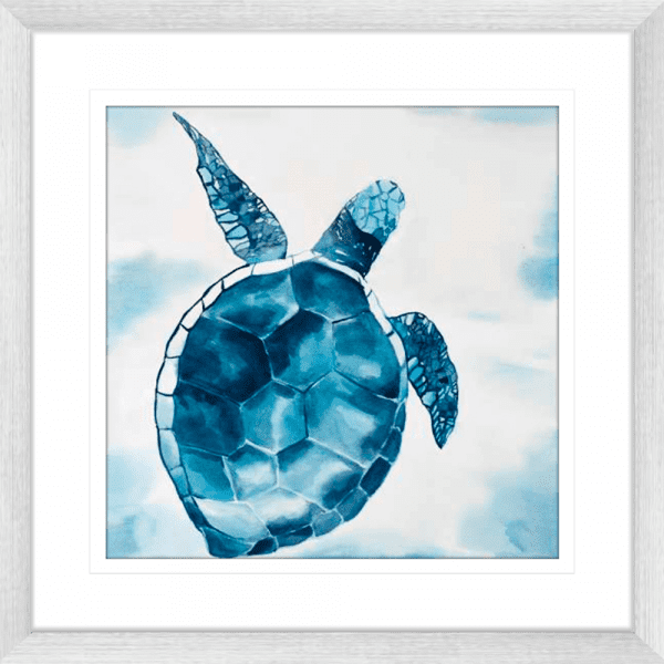 Sea Turtle Photos - Swimming Turtle 02 - Platinum Collection