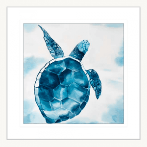 Sea Turtle Photos - Swimming Turtle 02 - Platinum Collection