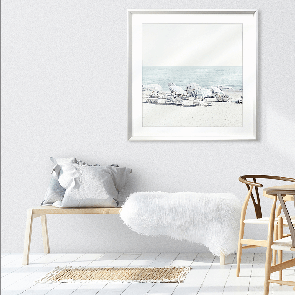 Beach Wall Art by Nissa La Bella 02 - Studio Collection wall mounted