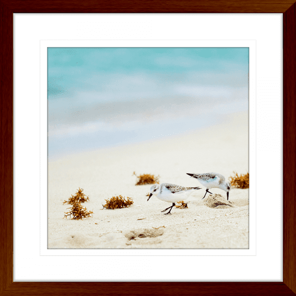 Beach Wall Art - By The Seaside 05 - Standard Collection in wood frame