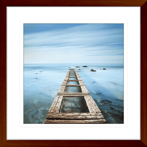 Coastal Wall Art - By The Seaside 07 - Standard Collection in wood frame