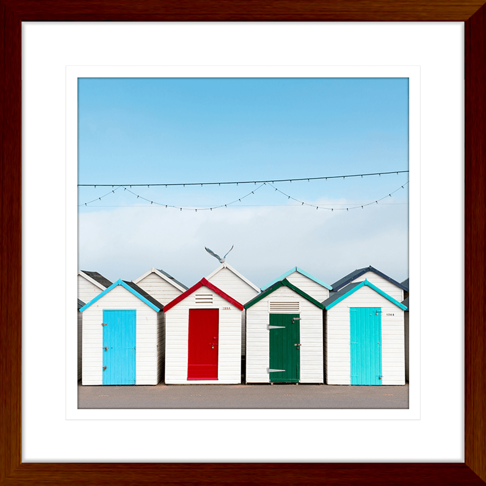 Beach Wall Art - By The Seaside 10 - Standard Collection in wood frame