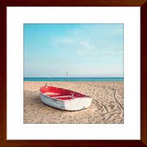 Beach Wall Art - By The Seaside 13 - Standard Collection in wood frame