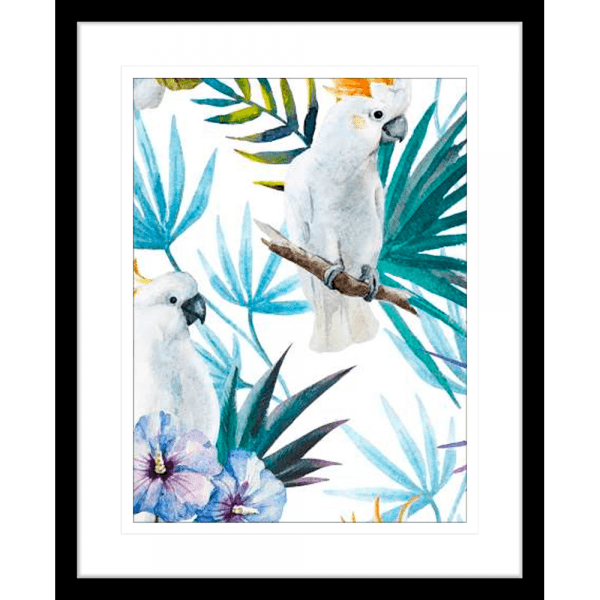 Cockatoo Wall Art Photo - Crested Cockatoo 01 - Platinum Collection