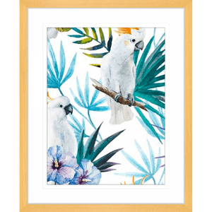 Cockatoo Wall Art Photo - Crested Cockatoo 01 - Platinum Collection