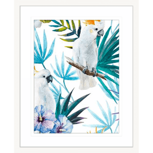 Cockatoo Wall Art Photo - Crested Cockatoo 01 - Platinum Collection