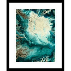 Coral Wall Art- Neo Teal 01 - Platinum Collection