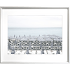 Beach Wall Art -by Nissa La Bella 03 - Studio Collection in white frame