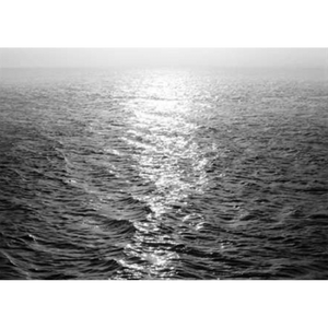 Black and White Photo of the vast ocean - Hidden Cove 04 - Studio Collection from Mis Wall Art on canvas